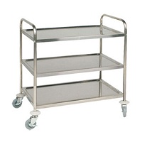 Instrument Trolley - 3 Shelves 90W x 50D cm